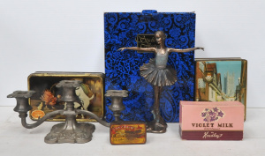 Lot 149 - Lot incl Boxed Veronese Studio Collection Ballerina, Chocolate Tins, E