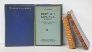 Lot 152 - 4 x HC Vintage Books incl Rudyard Kiplings Verse inclusive edition 188