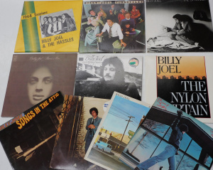 Lot 158 - Group lot Billy Joel Vinyl LP Records, incl Billy Joel & the Hassl
