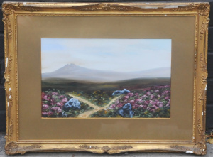 Lot 188 - Artist Unknown (British c1900) Gilt Framed Watercolour & Gouache -