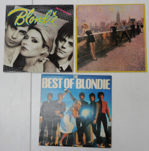 Lot 212 - Group Blondie Vinyl LP Records - Eat to the Beat, Autoamerican, Best o