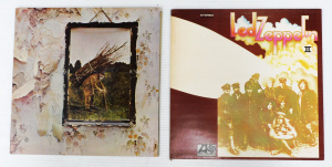 Lot 230 - 2 x Led Zeppelin Vinyl LP Records - Led Zeppelin II, Led Zeppelin IV,