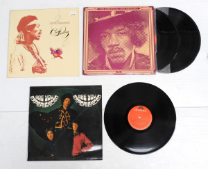 Lot 246 - Group Vintage Jimi Hendrix Vinyl LP Records - Crash Landing (NZ pressi