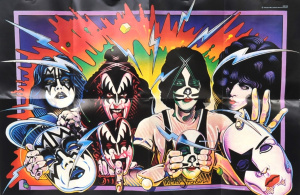 Lot 267 - Vintage Kiss Unmasked Poster