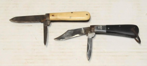 Lot 294 - 2 x Vintage English made Pocket Knives incl Taylors Eye Witness Pocket