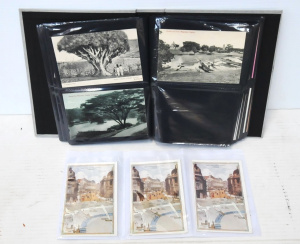 Lot 333 - Postcard Album & Contents - heaps Overseas Postcards - c1900 onwar