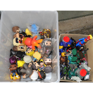 Lot 50 - Boxes of Assorted Action & Funco Pop Vinyl Figures incl Sailor Moon