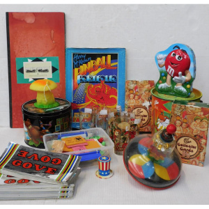 Lot 89 - Box lot of Childrens items Inc Boxed Bunnykins Melamine set Gove Bike S