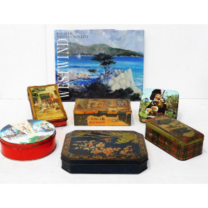 Lot 141 - Mixed Group lot inc vintage tins - Australian Phoenix shortbread, Alle