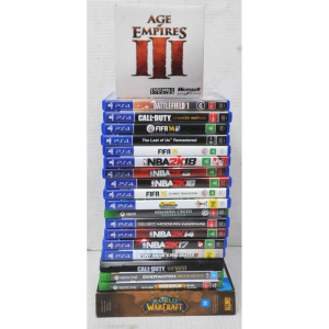 Lot 143 - Lot of PS4 & Xbox Video Games incl Call of Duty, FIFA, Tony Hawks