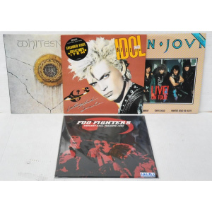 Lot 203 - 4 x Vintage & Modern Vinyl LP Records & 12 inch Ep - Billy Id