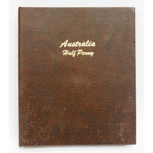 Lot 275 - Australian Coin Currency - Dansco Australian Half Penny Album & Co