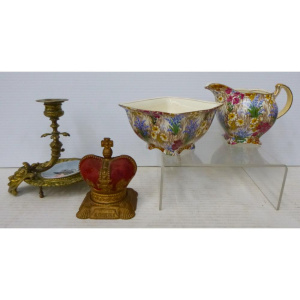 Lot 308 - Small group lot of Vintage Items inc, 1953 Queen Elizabeth 2nd Coronat