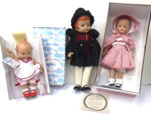 Lot 99 - 3 x Dolls inc, boxed 1995 Patsy Joan, a Patsy Ann Little Lass and a box