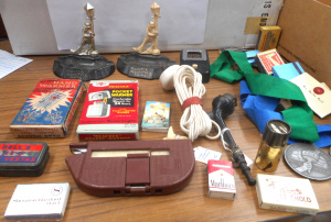 Lot 130 - Group lot Cigarette accessories, incl Pocket Warmers, Filter Cigarette