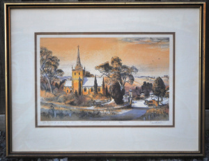 Lot 139 - Kenneth William David Jack (1924-2006) Framed Colour Lithograph 'Old B