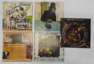 Lot 168 - 5 x Vintage Rock & Blues Rock Vinyl Lp Records - Dan McCafferty, H