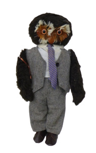 Lot 190 - Vintage London Owl Company Abercrombie and Fitch novelty toy owl figur