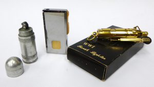 Lot 253 - Small group - Vintage & Modern Cigarette Lighters - WW2 Aluminium
