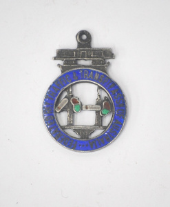 Lot 287 - Vintage Enamelled Federated Traffic & Transportation Ass Of Austra