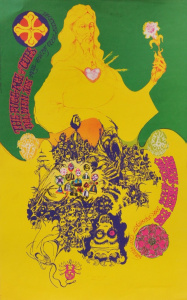 Lot 304 - Vintage Original unframed 1968 Avalon Ballroom Concert poster for The