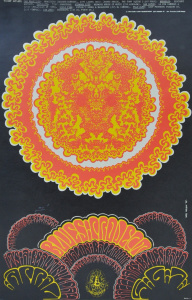 Lot 307 - Vintage Original unframed 1968 Avalon Ballroom Concert poster for Blue