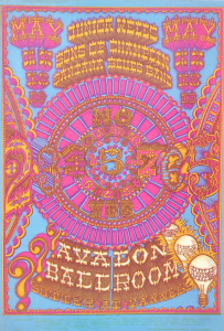 Lot 309 - Vintage Original unframed 1968 Avalon Ballroom Concert poster for Juni
