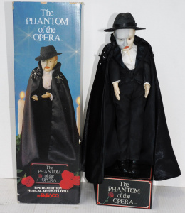Lot 338 - Vintage Boxed The Phantom of the Opera Music al Automata Doll by Enes