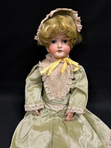Lot 344 - CM Bergmann Waltershausen 1916 Bisque Doll size 5 - composition body,