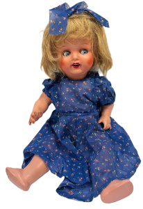 Lot 363 - 1930s Austrian celluloid Flirty Eyes doll - marked Prinzess, Wein - op