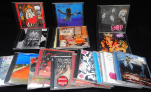 Lot 176 - Group lot CDs, incl Nirvana, Hole, Red Hot Chili Peppers, Janes addict