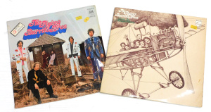 Lot 177 - 2 x Vintage The Flying Burrito Bros Vinyl Lp Records - 1976 Repress 'T