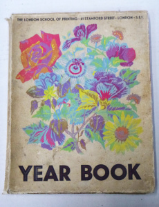 Lot 222 - Vintage 1937-1938 'The London School Of Printing' Year Book