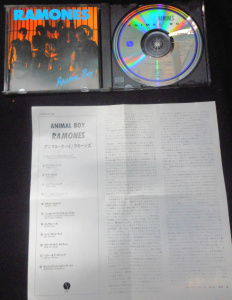 Lot 242 - Ramones CD - Animal Boy - Japan 1991, Sire WPCP-3148