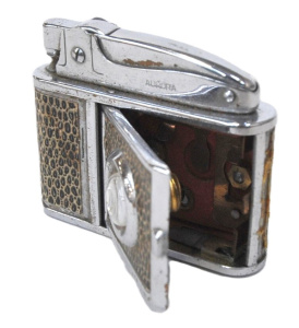 Lot 255 - Vintage Aurora Branded Super Cigarette Lighter w Flashlight in the sty