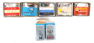 Lot 258 - 7 x As New Advertising Cigarette Lighters incl Canadian Pacific Airway