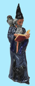 Lot 318 - Royal Doulton character Figurine - The Wizard HN 2877 designed by Alan
