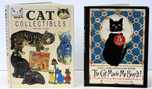 Lot 337 - 2 x Cat Themed books - SC - The Cat made me Buy it - Collection of cat
