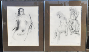 Lot 43 - Set of 4 x Framed Signed Ltd Ed Prints by Garry Shead, Clifton Pugh, Lo