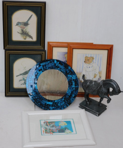 Lot 50 - Mixed Group lot inc Austin Prod 1961 Ceramic Prancing Horse figure 30cm