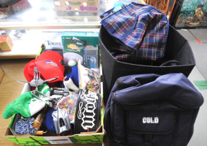 Lot 51 - 2 x Boxes of Mostly Golf & Bar related Items incl Bottle Openers, G