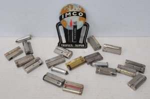 Lot 64 - Lot of Vintage Assorted IMCO Gas Cigarette Lighters incl Small Metal Di