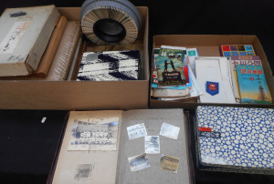 Lot 125 - 2 x Boxes Japanese Photographs & Ephemera, incl albums, loose phot