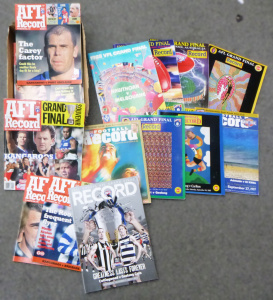 Lot 159 - Small Box Lot of Football Records - some 1980s, mostly 1990s inc, 10
