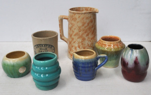 Lot 195 - Group lot - Vintage Australian Pottery & Ceramics - old Cockatoo H