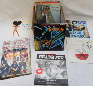 Lot 250 - Box Vintage 7inch 45rpm Vinyl Records, incl Headbutt (coloured vinyl),