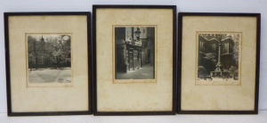 Lot 261 - Photographer Unknown - 3 x Framed c1938 English Photographs - The Mitr