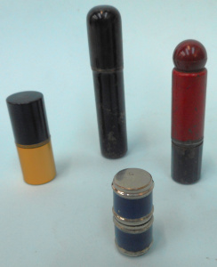 Lot 288 - Group vintage lipstick-shaped Cigarette lighters, incl Quart de Tour,