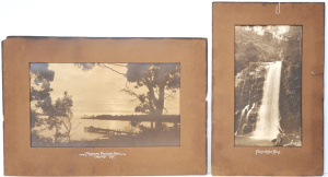 Lot 316 - Photographer Unknown 2 x mounted c1910 Photographs of Tasmania - 'Fort