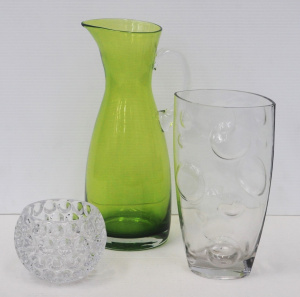 Lot 320 - Group lot - Vintage Modernist Glass - Fitz & Floyd Optic Candle ho